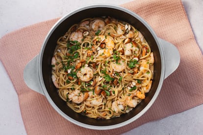 You will never prepare pasta with shrimp any other way again