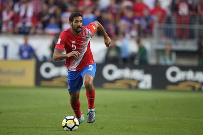 Celso Borges en acción
