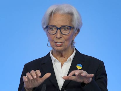 Christine Lagarde, Presidenta del Banco Central Europeo (BCE).