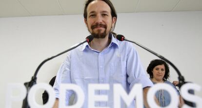 El secretario general de Podemos, Pablo Iglesias.