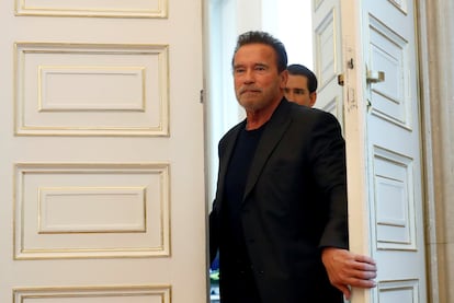 Arnold Schwarzenegger, en su Austria natal.