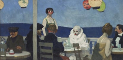 Soir Bleu (1914), de Edward Hopper.