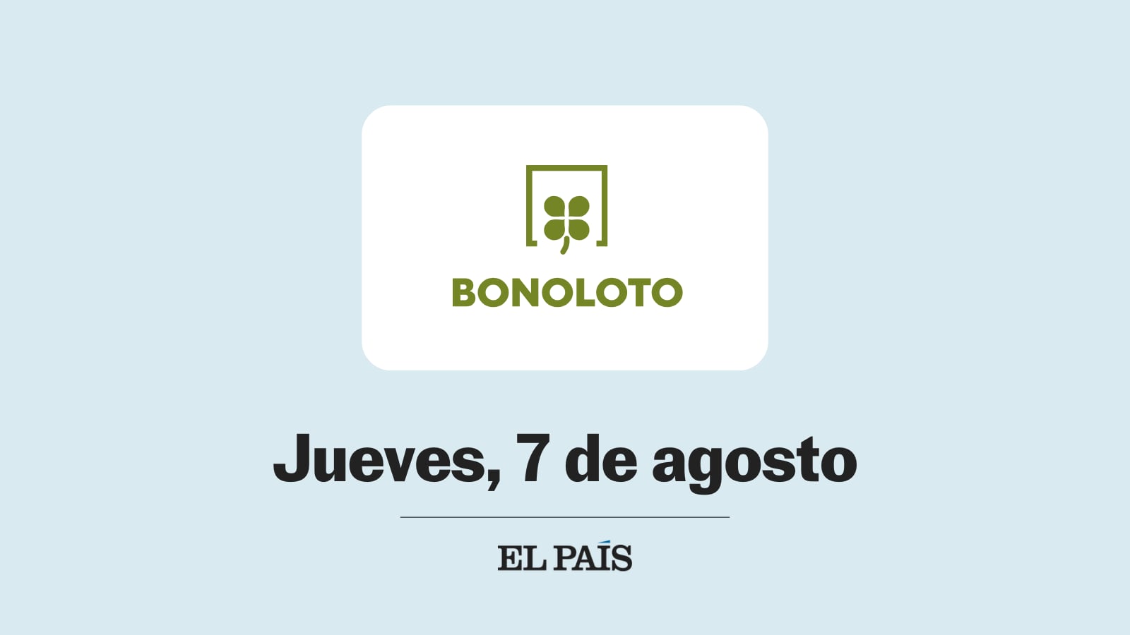 Bonoloto: comprobar sorteo del jueves 7 de agosto