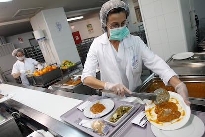 Ultraprocesados menú infantil hospitales