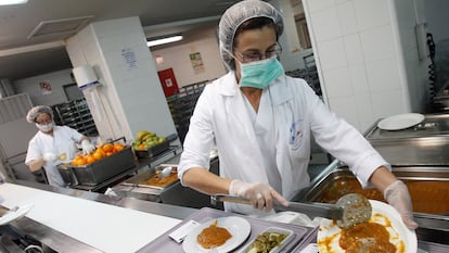 Ultraprocesados menú infantil hospitales