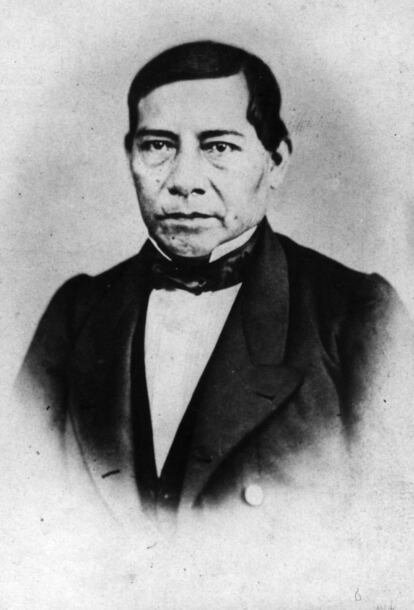Benito Juárez, en una imagen de archivo de 1860.