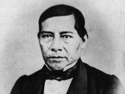 Benito Juárez, en una imagen de archivo de 1860.