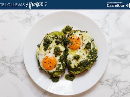 Los huevos con pesto que triunfan en TikTok