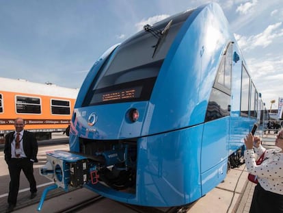iLint, el nuevo tren de Alstom impulsado por pilas de hidrógeno.
