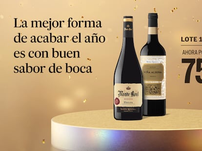 Estas Fiestas brinda con el lote de vinos de EL PAÍS