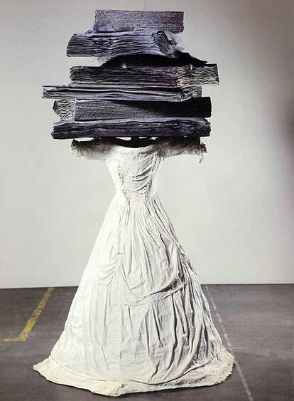 <i>Mujeres de la antigüedad</i>(2006), de Anselm Kiefer, de la colección Hans Grothe.