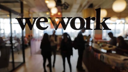 Oficinas compartidas de la compañía WeWork