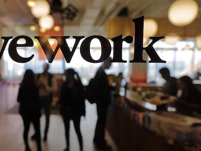 Oficinas compartidas de la compañía WeWork