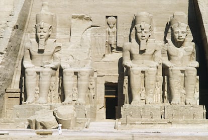 Abu Simbel, en Egipto.