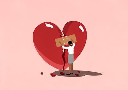 Ilustración sobre el amor.