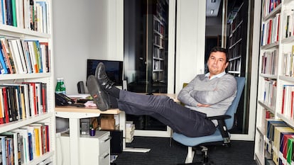 Thomas Piketty, fotografado na Escola de Economia de Paris, no dia 4 de novembro.