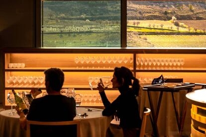 Sala del restaurante Ambivium, en Peñafiel (Valladolid).