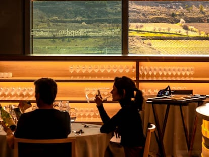 Sala del restaurante Ambivium, en Peñafiel (Valladolid).