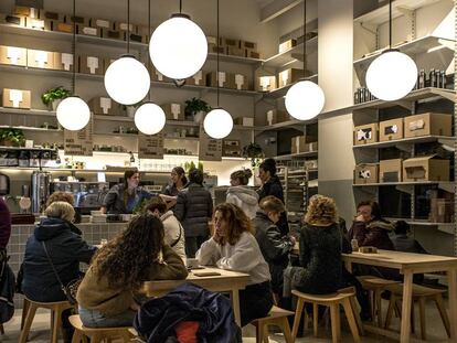 La xocolateria de Casa Cacao, el nou projecte dels germans Roca a Girona. 