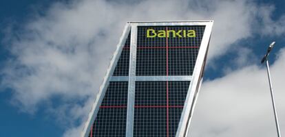 Sede operativa de Bankia en Madrid.