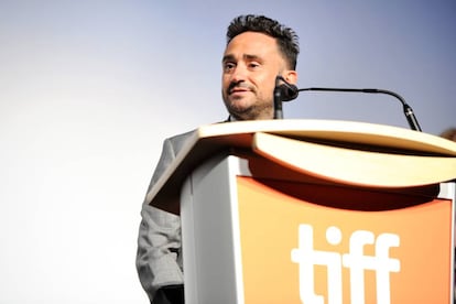 J. A. Bayona, ayer en el festival de Toronto.