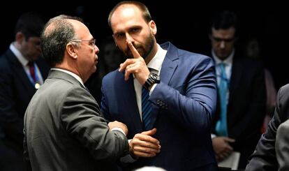 O deputado Eduardo Bolsonaro