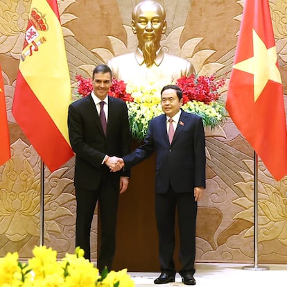 09 ABRIL 2025;SANCHEZ;VIETNAM
Pool Moncloa/Fernando Calvo
09/04/2025