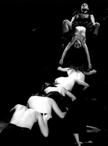Un momento del montaje <i>Divinas palabras</i> que puede verse en Sevilla.