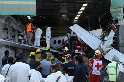 Avioneta estrella en Temixco Morelos Bodega Aurrerá