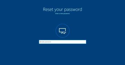 Nuevo sistema para restablecer la contraseña de Windows 10 en la pantalla de bloqueo