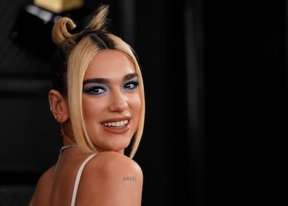 Dua Lipa, en los premios Grammy en Los Ángeles el pasado enero.