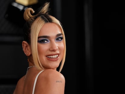 Dua Lipa, en los premios Grammy en Los Ángeles el pasado enero.