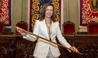 Ana Belén Castejón, alcaldesa de Cartagena tras el acuerdo con PP y Ciudadanos.