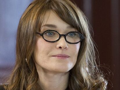La primera dama francesa, Carla Bruni, ha dado una entrevista en la cadena de televisión TF1