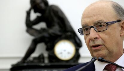 El ministre d'Hisenda i Administracions Públiques en funcions, Cristóbal Montoro.