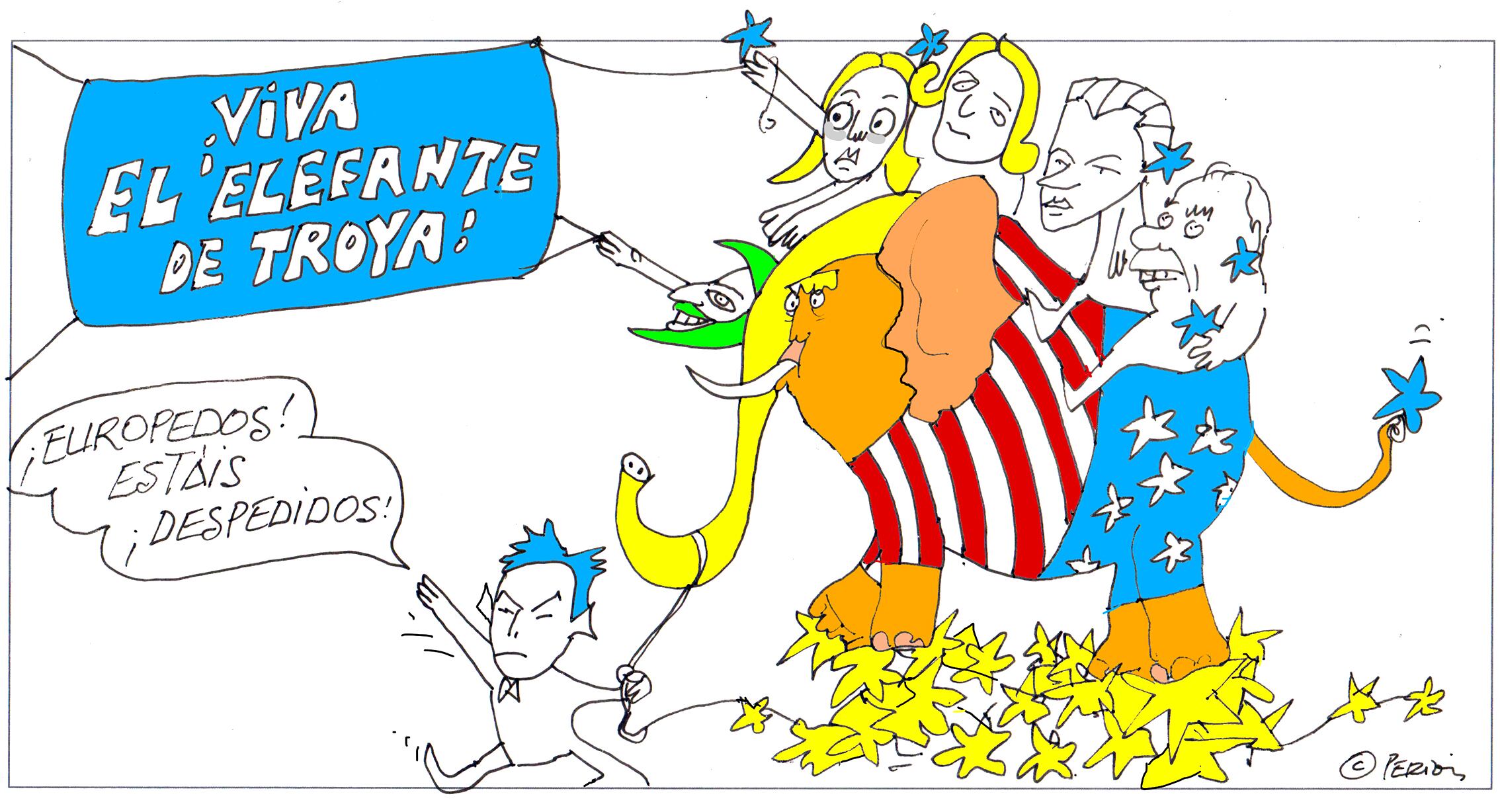Peridis: ¡Viva el elefante de Troya!