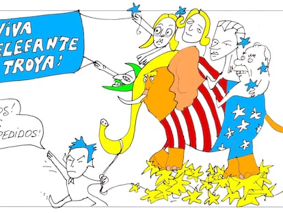 Peridis: ¡Viva el elefante de Troya!