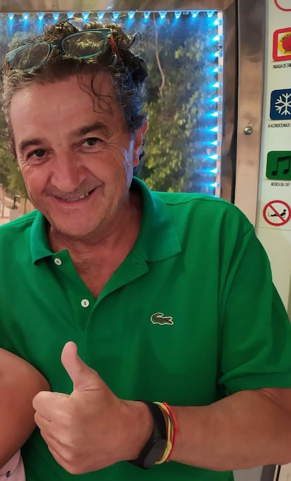 Felipe Hernández, en una imagen reciente cedida por su familia.