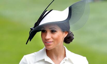 La duquesa de Sussex, en Ascot.