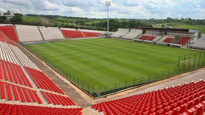 Arena do Jacaré, estádio do Democrata, que exige respaldo aos “clubes invisíveis”.