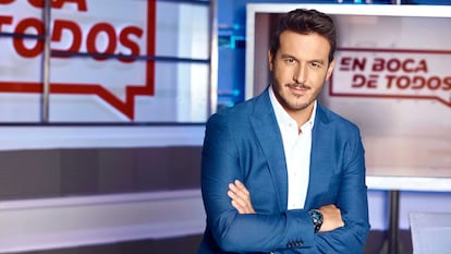 Diego Losada al frente de En boca de todos, emitido en Cuatro