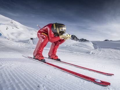 Jan Farrell entrenando en Andorra