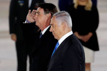 Bolsonaro e Netanyahu em Israel em uma imagem de setembro de 2019.