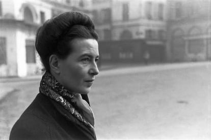 Simone de Beauvoir.