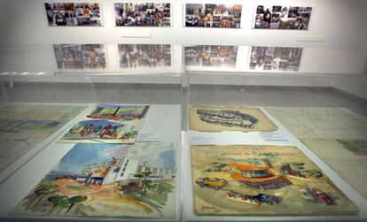 L'exposició inclou treballs originals de Juan José Estellés.