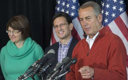 O porta-voz republicano da Câmera de Representantes John Boehner.