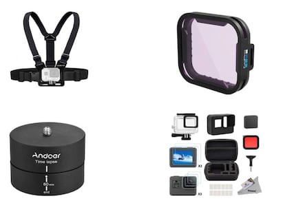 Los mejores accesorios para las cámaras GoPro (y a buen precio)