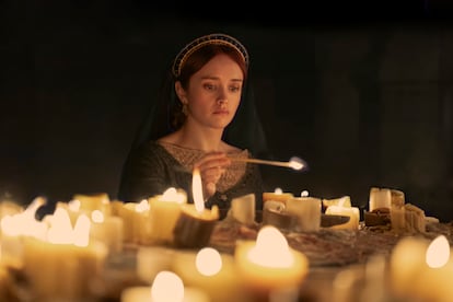 Olivia Cooke, como Alice Hightower en la segunda temporada de 'La casa del dragón'.