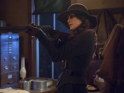 Michelle Dockery en 'Godless'.