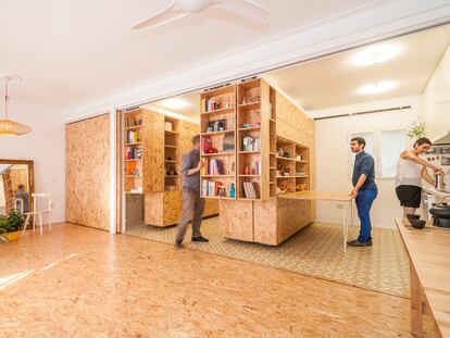 ¿Es práctico montar y desmontar una casa a diario?